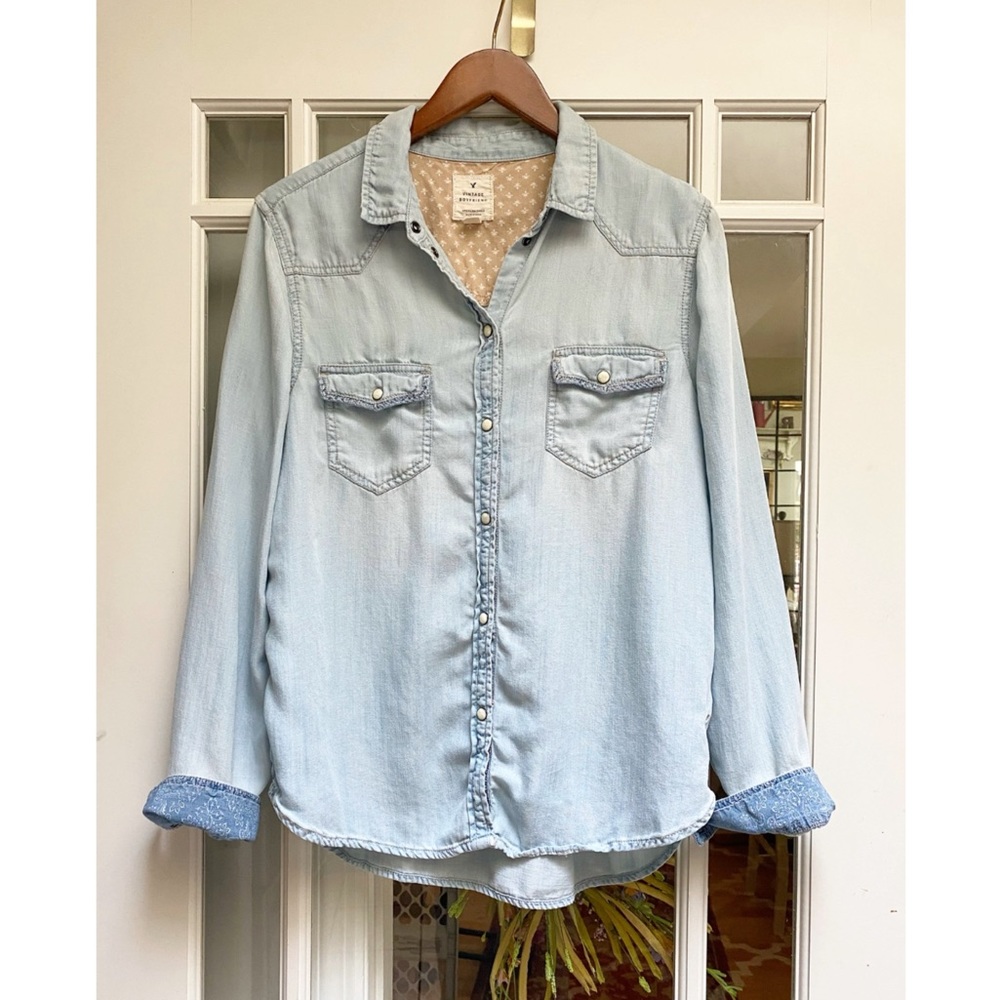 Vintage Boyfriend Aerie Button Down